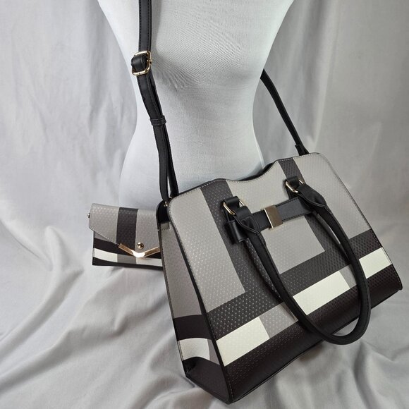 Large Purse with Wristlet - Picture 1 of 13